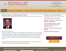 Tablet Screenshot of bourgetlaw.com